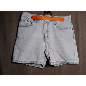 Vintage Levi’s 505 Women’s Shorts 10 Light Wash 977 Y2K 2000s Denim VTG